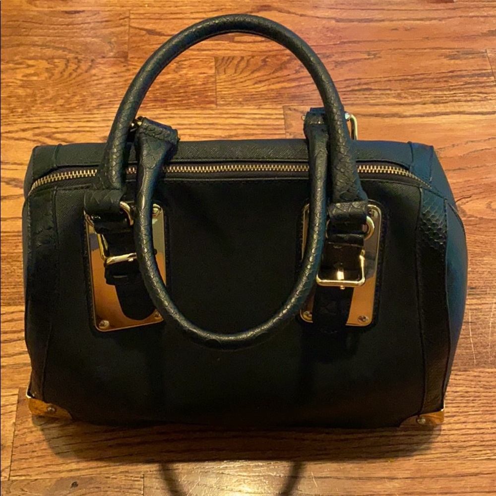 Black and Gold Handbag